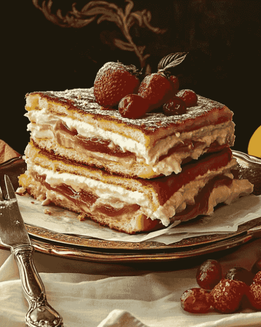 Monte Cristo Cake Delights Diamond Painting