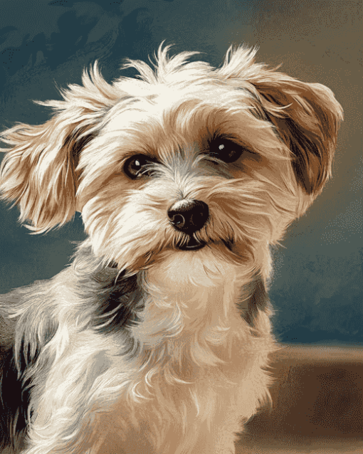 Morkie Puppy Diamond Painting