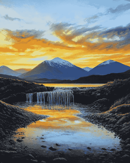 Mourne Mountain Landscapes Diamond Painting