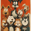 Mutts Animation Diamond Painting