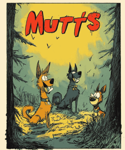 Mutts Comics Characters Diamond Painting