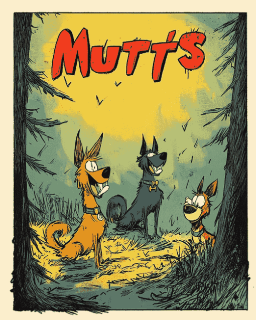 Mutts Comics Characters Diamond Painting