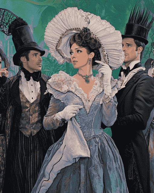 My Fair Lady Film Characters Diamond Painting