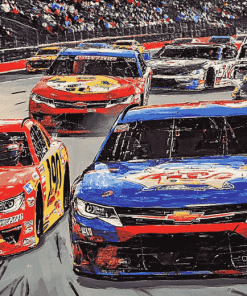 Nascar Engines Diamond Painting