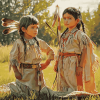 Native American Kids Diamond Painting