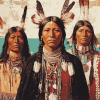 Native American Vintage Diamond Painting