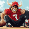 Nebraska Huskers Football Diamond Painting