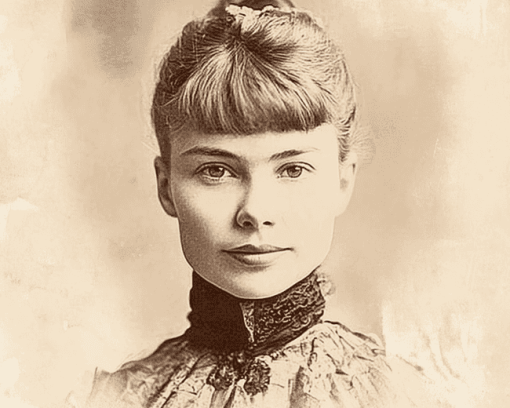 Nellie Bly Inspiring Pioneer Diamond Painting