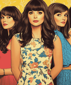 New Girl Sitcom Diamond Painting