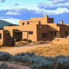 New Mexico Houses Diamond Painting