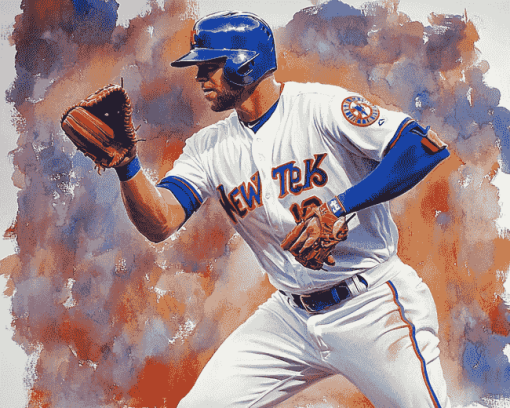 New York Mets Baseball Diamond Painting