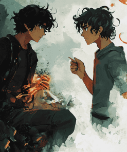 Nico Di Angelo Anime Diamond Painting