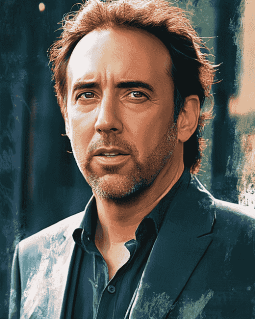 Nicolas Cage Celebrity Diamond Painting