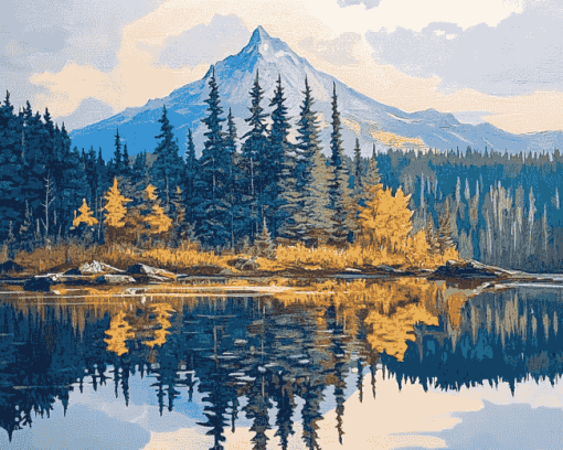 Nicolet National Forest Scenery Diamond Painting