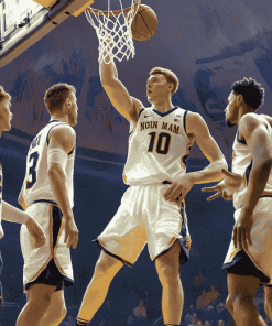 Notre Dame Basketball All-Stars Diamond Painting