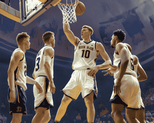 Notre Dame Basketball All-Stars Diamond Painting