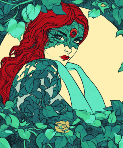 Nouveau Ivy Animation Diamond Painting