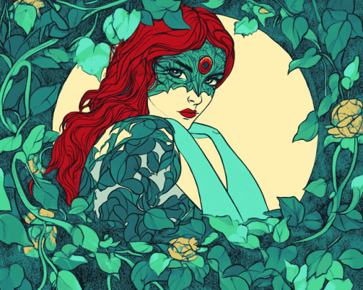 Nouveau Ivy Animation Diamond Painting