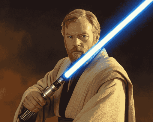 Obi Wan Kenobi Star Wars Diamond Painting