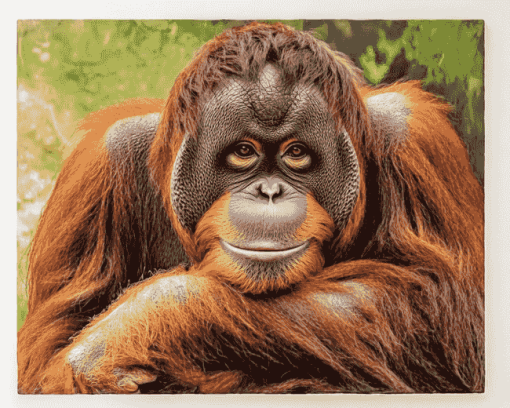 Orangutans Jungle Diamond Painting