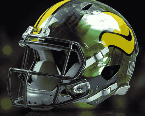 Oregon Ducks Football Helmet Diamond Painting