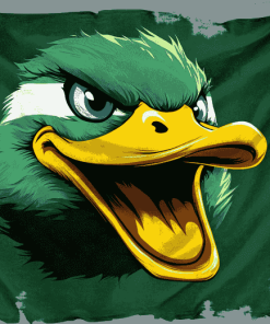 Oregon Ducks Football Team Diamond Painting