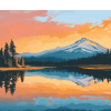 Oregon Mountain Landscapes Diamond Painting