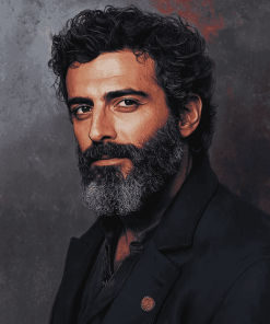 Oscar Isaac Celebrity Art Diamond Painting