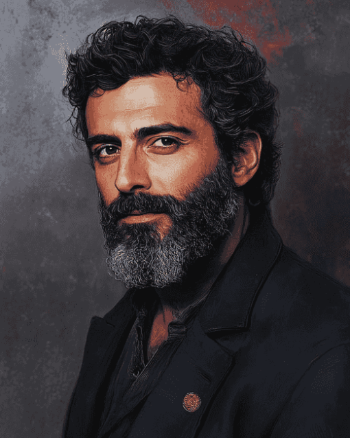 Oscar Isaac Celebrity Art Diamond Painting