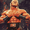 Owen Hart WWE Champion Diamond Painting