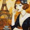 Parisian Ladies Elegance Diamond Painting