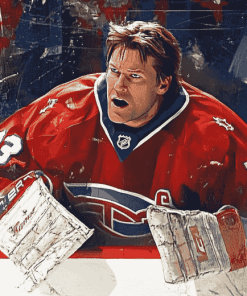 Patrick Roy Ice Hockey Legend Diamond Painting