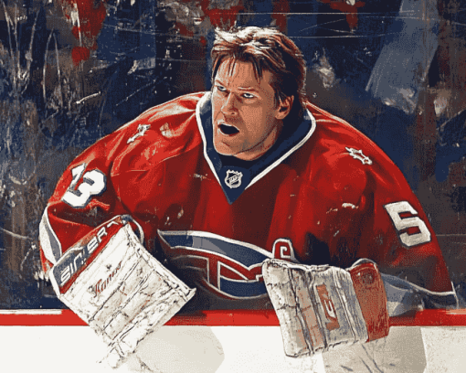 Patrick Roy Ice Hockey Legend Diamond Painting