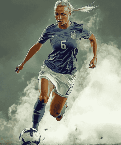 Pernille Harder Football Icon Diamond Painting