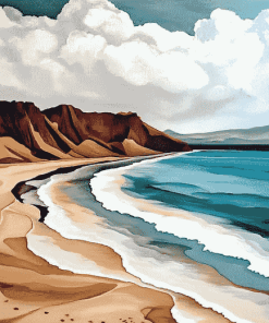 Peru Beach Scene Diamond Painting