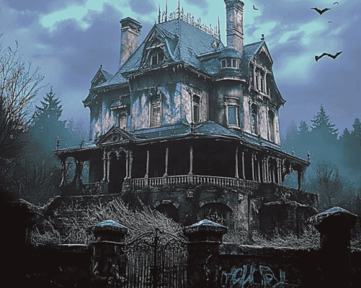 Phantom Manor Animation Diamond Painting