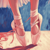 Pink Ballerina Ballet Diamond Painting