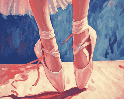 Pink Ballerina Ballet Diamond Painting