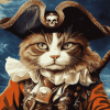 Pirate Cat Adventure Diamond Painting