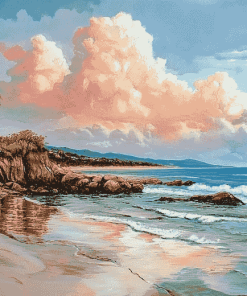 Playa Punta Mita Beach View Diamond Painting