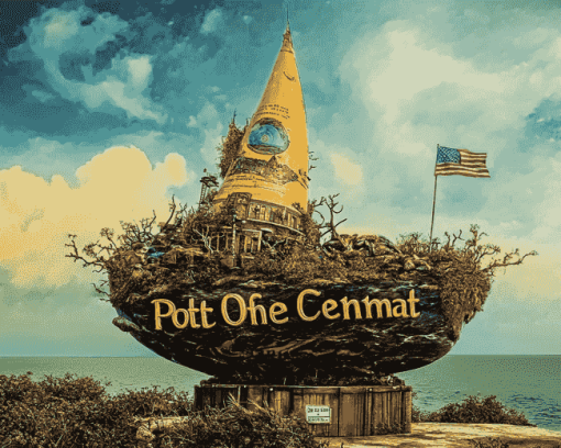 Point Of The Continental Animation Diamond Painting