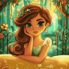 Pretty Princess Cartoons Diamond Painting