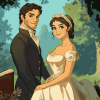 Pride And Prejudice Animation Diamond Painting