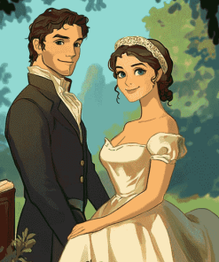 Pride And Prejudice Animation Diamond Painting