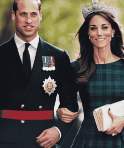 Prince William and Kate Romance Diamond Painting