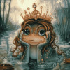 Princess Frog Animation Diamond Painting