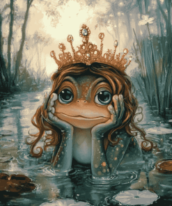 Princess Frog Animation Diamond Painting