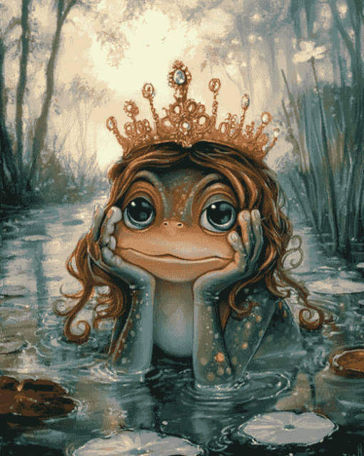 Princess Frog Animation Diamond Painting