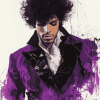 Purple Rain Movie Diamond Painting