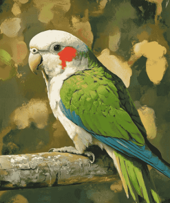 Quaker Parrot Diamond Painting